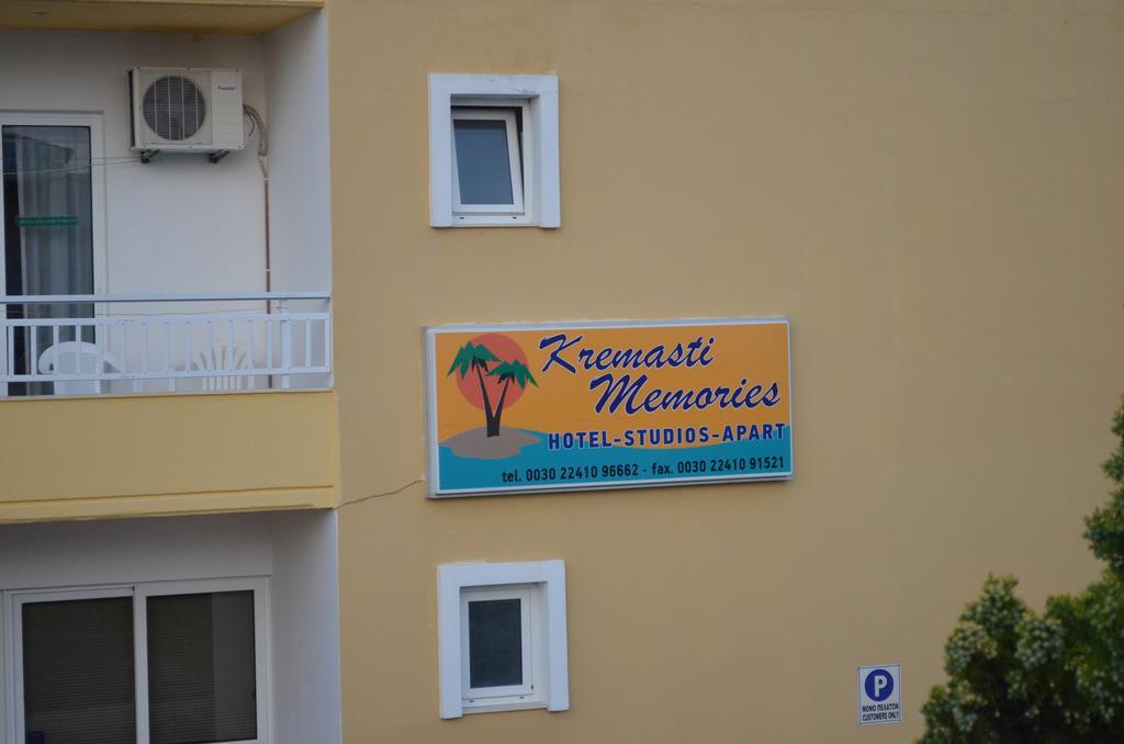 Kremasti Memories Apart otel Dış mekan fotoğraf